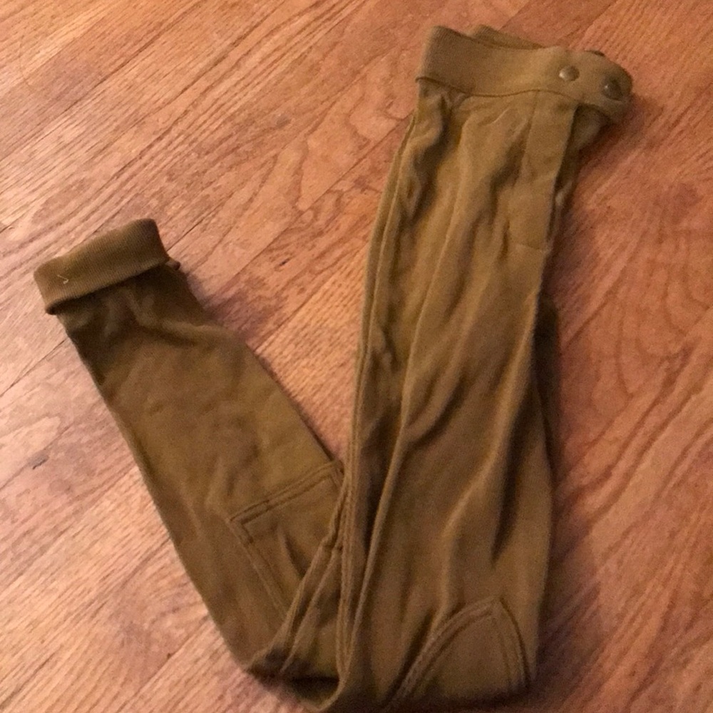 Rare American Apparel Taupe Riding Pants